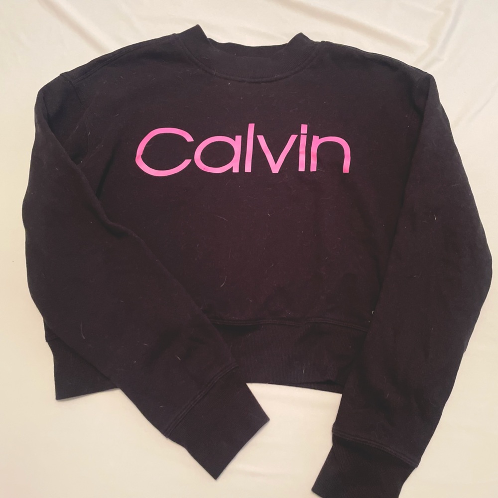Calvin Klein Cropped Sweat shirt